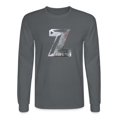 Zawles - metal logo - Men's Long Sleeve T-Shirt