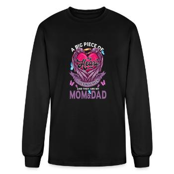 In Memory Of My Parents - Men's Long Sleeve T-Shirt - black - Front