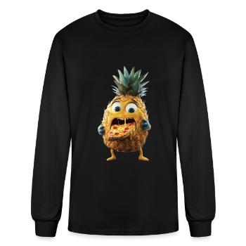 Pineapple - Men's Long Sleeve T-Shirt - black - Front