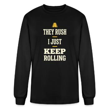 Truck Sim Truck Simulator Sim Trucker Long Haul - Men's Long Sleeve T-Shirt - black - Front