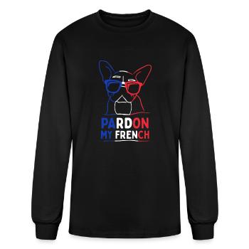 uploaded - Men's Long Sleeve T-Shirt - black - Front