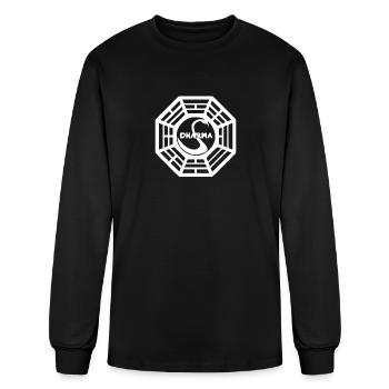 Dharma Initiative - Men's Long Sleeve T-Shirt - black - Front