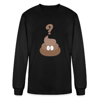 Clueless Mess ? - Men's Long Sleeve T-Shirt - black - Front