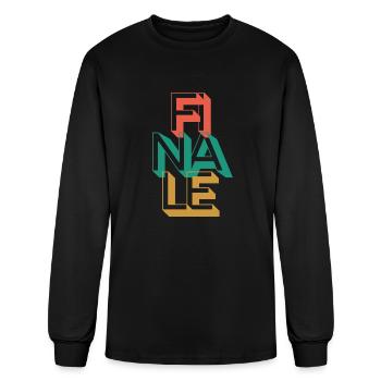 Retro Finale - Men's Long Sleeve T-Shirt - black - Front