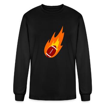 Superbowl Icon - Men's Long Sleeve T-Shirt - black - Front