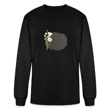 Verse - Men's Long Sleeve T-Shirt - black - Front