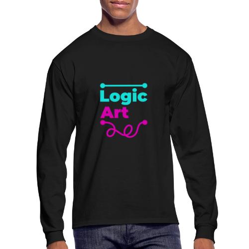 Art vs Logic - Men's Long Sleeve T-Shirt
