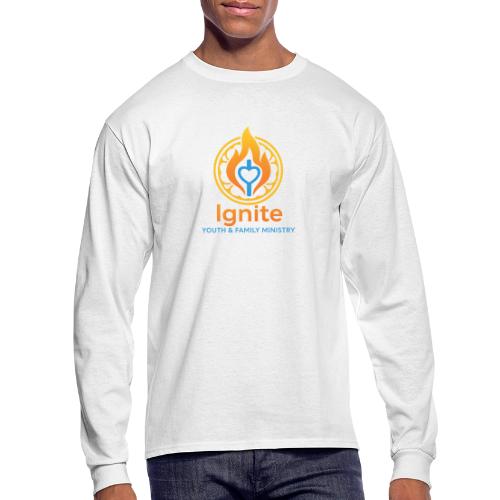 Ignite Youth and Family Logo - Men's Long Sleeve T-Shirt