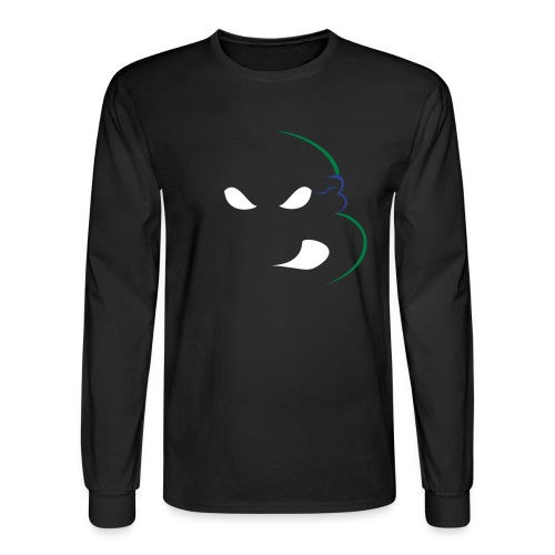 ninja_kidsshirt - Men's Long Sleeve T-Shirt