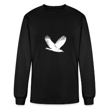Bird In Flight - Men's Long Sleeve T-Shirt - black - Front