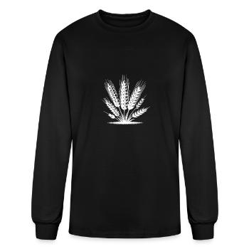 Different Types Of Grain - Men's Long Sleeve T-Shirt - black - Front