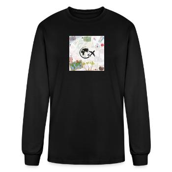 Balqsz_dizayn - Men's Long Sleeve T-Shirt - black - Front