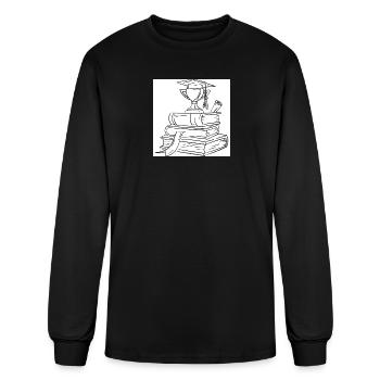 Pile de triomphes savants - T-shirt à manches longues Homme - noir - Devant
