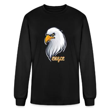 Eagle - Men's Long Sleeve T-Shirt - black - Front