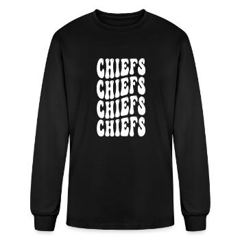 uploaded - Men's Long Sleeve T-Shirt - black - Front
