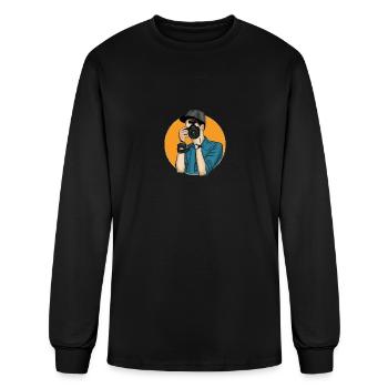 photographer - Men's Long Sleeve T-Shirt - black - Front