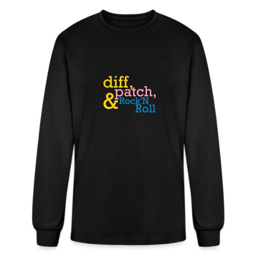 Diff, Patch and Rock'N Roll! - Men's Long Sleeve T-Shirt
