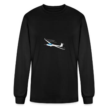 glider pilot gift ideas - Men's Long Sleeve T-Shirt - black - Front