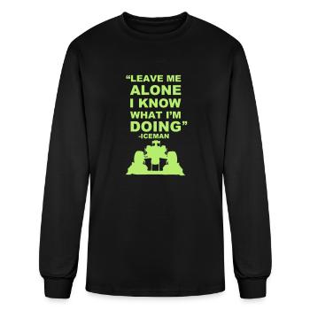 Kimi Räikkönen Leave Me Alone - Men's Long Sleeve T-Shirt - black - Front