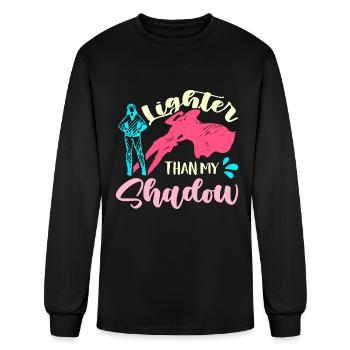 Mental Health Lighter Than My Shadow Health Care - Men's Long Sleeve T-Shirt - black - Front