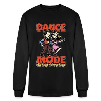 Dance Teacher Dance Mode All Day Dance Instructor - Men's Long Sleeve T-Shirt - black - Front