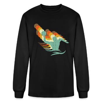 Water Polo Water Polo - Men's Long Sleeve T-Shirt - black - Front