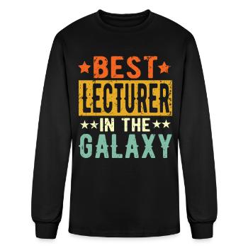 Best Lecturer Ever Lecturer Gift - Men's Long Sleeve T-Shirt - black - Front