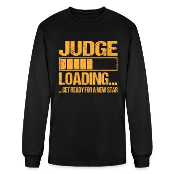 Judge loading Judge Gift - Men's Long Sleeve T-Shirt - black - Front