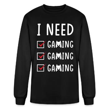 Gaming Gaming Gaming - Men's Long Sleeve T-Shirt - black - Front