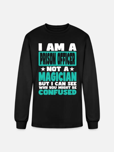 Prison Officer - Men's Long Sleeve T-Shirt - black