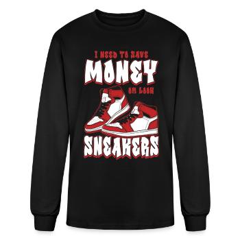 Sneaker Collector - Men's Long Sleeve T-Shirt - black - Front