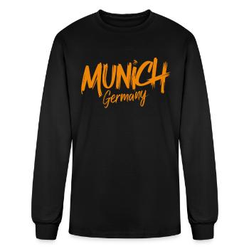 Munich Germany Souvenir - Men's Long Sleeve T-Shirt - black - Front