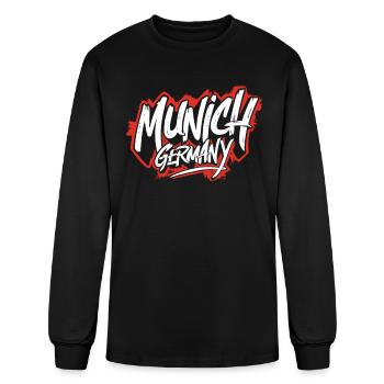 Munich Germany Souvenir - Men's Long Sleeve T-Shirt - black - Front