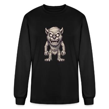 Halloween Werewolf - Men's Long Sleeve T-Shirt - black - Front