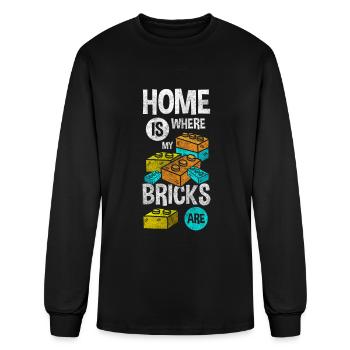 Terminal Blocks Creative Master Builder - Men's Long Sleeve T-Shirt - black - Front