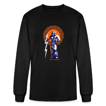 greek mythology - zeus - Men's Long Sleeve T-Shirt - black - Front