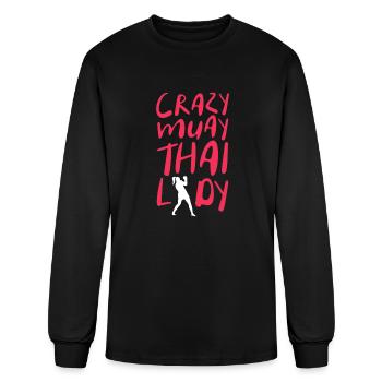 Muay Thai - Men's Long Sleeve T-Shirt - black - Front