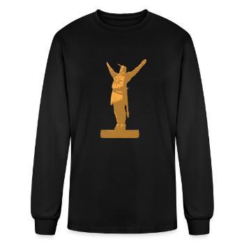 sun bros new 11 - Men's Long Sleeve T-Shirt - black - Front