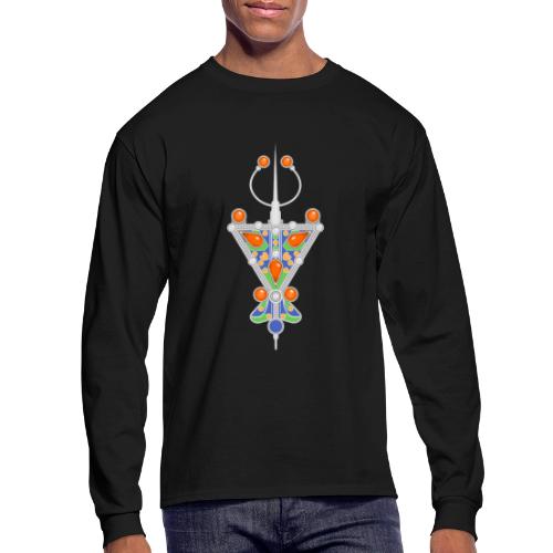 Amazigh: Tazerzit Heritage - Men's Long Sleeve T-Shirt
