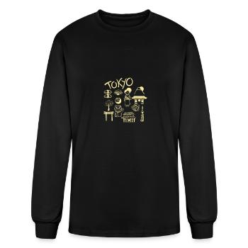 Tokyo & More Tourist Gift - Men's Long Sleeve T-Shirt - black - Front