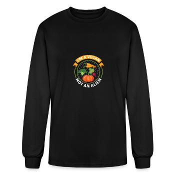Not an Alien Dietician Gift - Men's Long Sleeve T-Shirt - black - Front