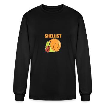 Shellist Maestro Gift - Men's Long Sleeve T-Shirt - black - Front