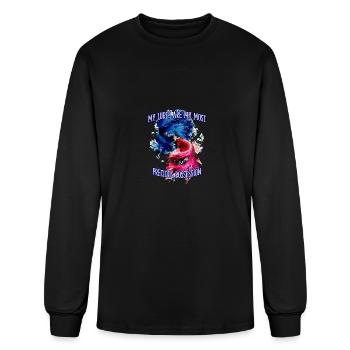 My Lures Are My Most Precious Possession Hobby - Men's Long Sleeve T-Shirt - black - Front