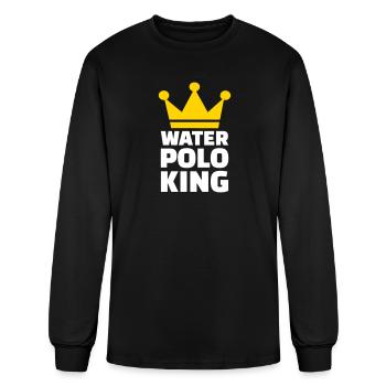 Water Polo - Men's Long Sleeve T-Shirt - black - Front