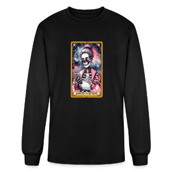 Addicted to My Phone Tarot - Men's Long Sleeve T-Shirt - black - Front