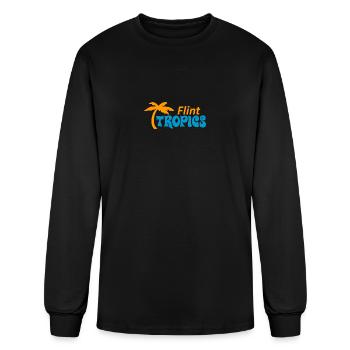 TROPICS OF MICHIGAN - Men's Long Sleeve T-Shirt - black - Front