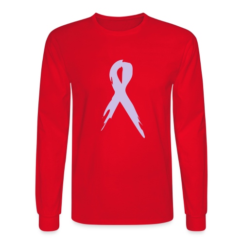 awareness_ribbon - Men's Long Sleeve T-Shirt