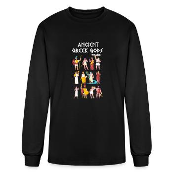 GREEK MYTHOLOGY ANCIENT GREECE - Men's Long Sleeve T-Shirt - black - Front