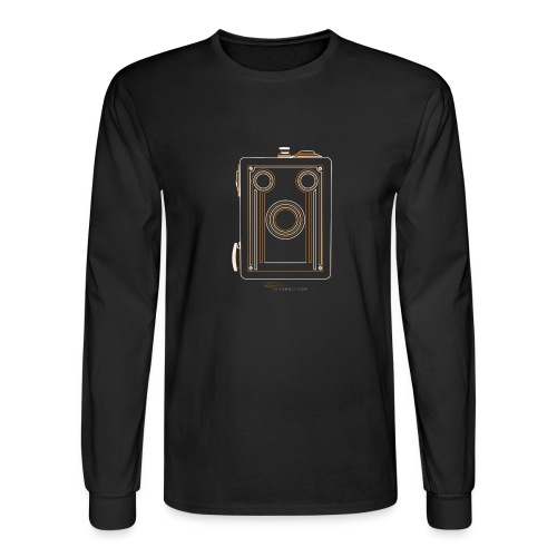 Camera Sketches - Brownie Target 16 - Men's Long Sleeve T-Shirt