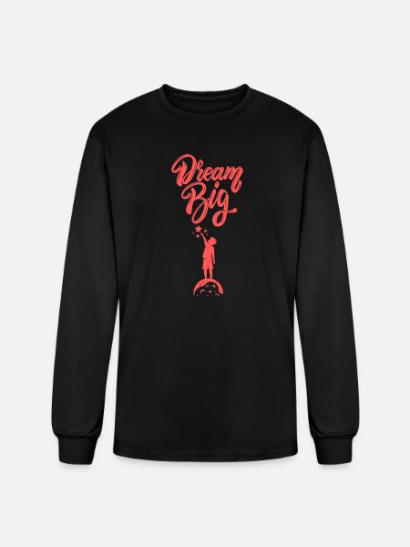 Dream big1 - Men's Long Sleeve T-Shirt - black
